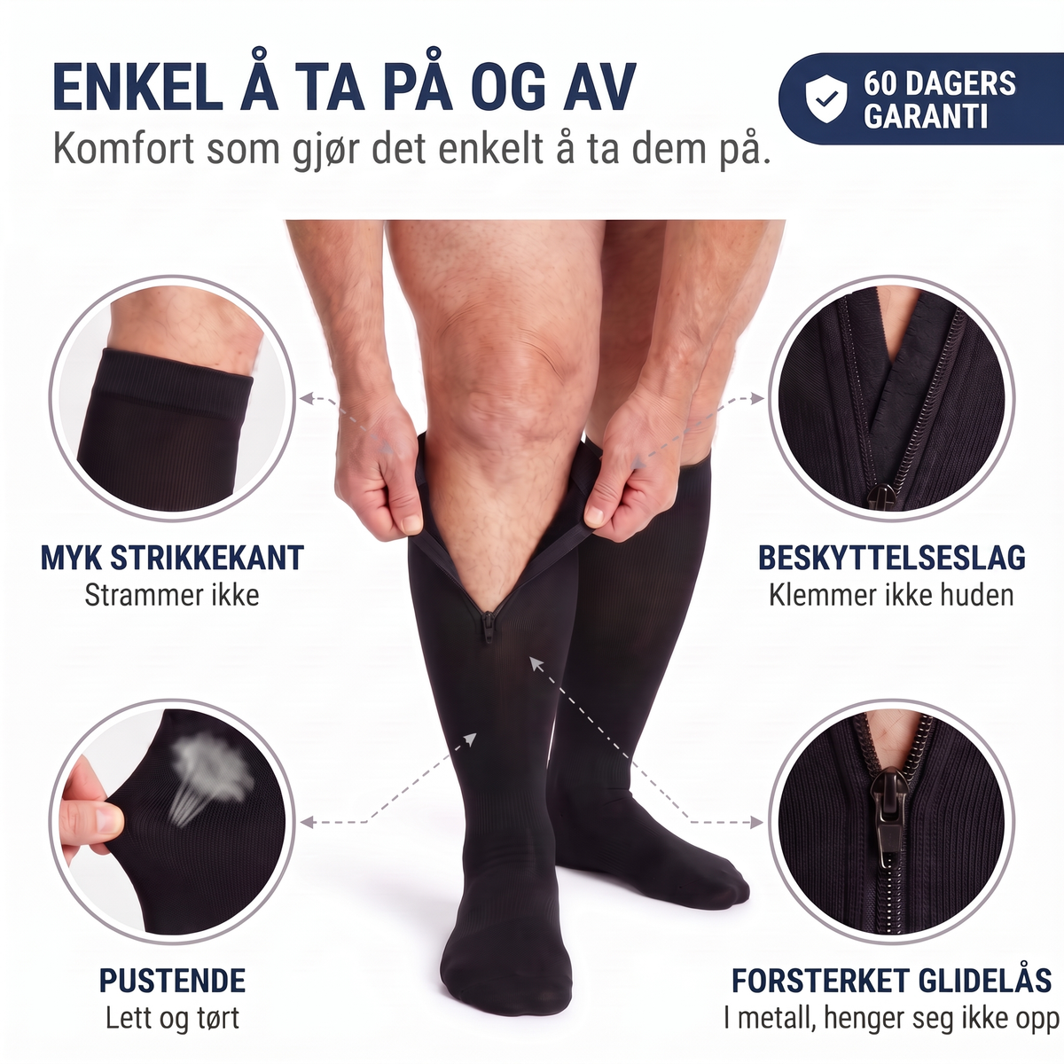 Lindrio™ Kompresjonsstrømper