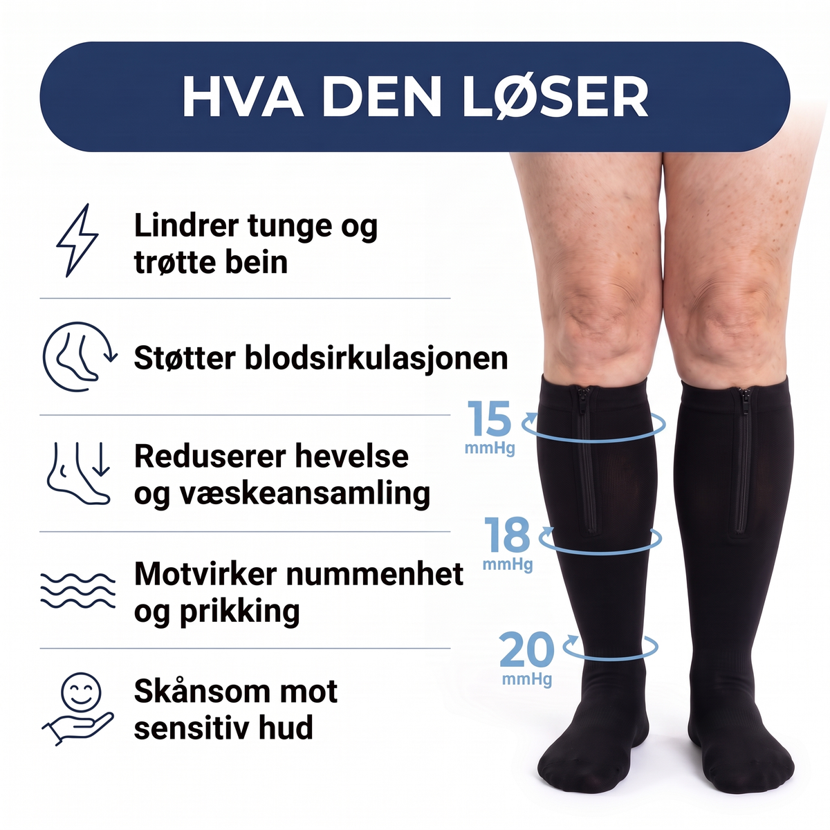 Lindrio™ Kompresjonsstrømper